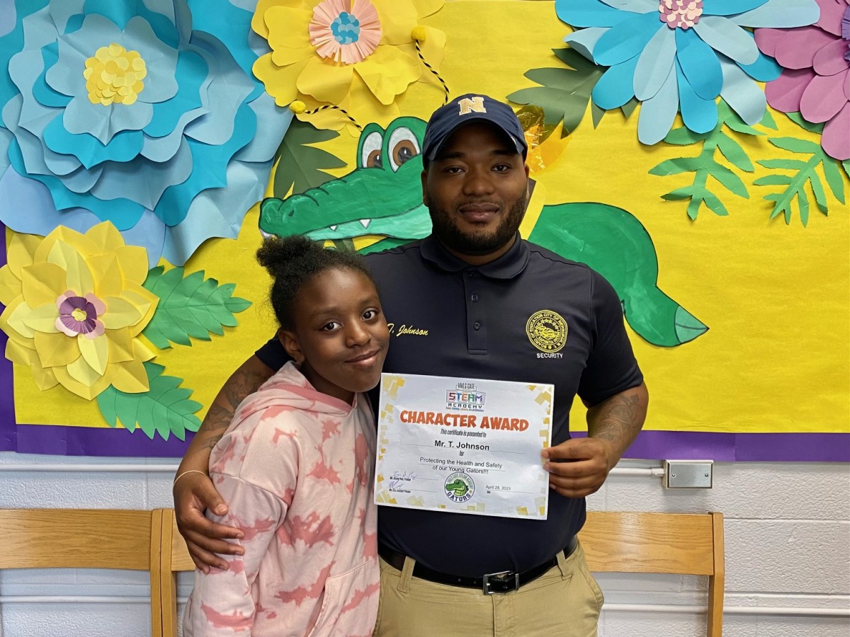 Vails Gate STEAM Academy Security Monitor Saves 2nd Grade Scholar